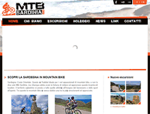 Tablet Screenshot of mtbsardinia.com